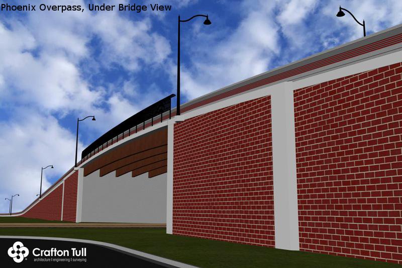 Phoenix Overpass Under Bridge View